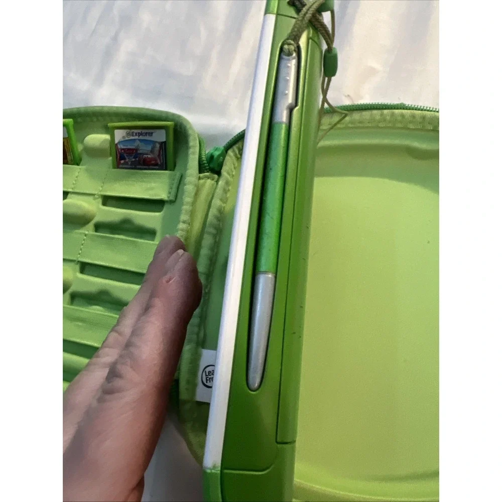 Leap Pad With Carrying Case And 2 Games Read Description Untested